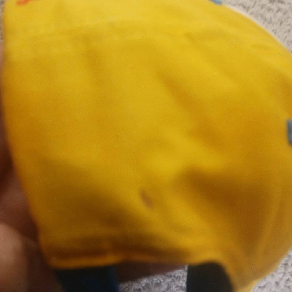 Shell Rotella T RCR Racing Hat Mens OSFM Blue Yellow Retro NASCAR Streetwear Cap